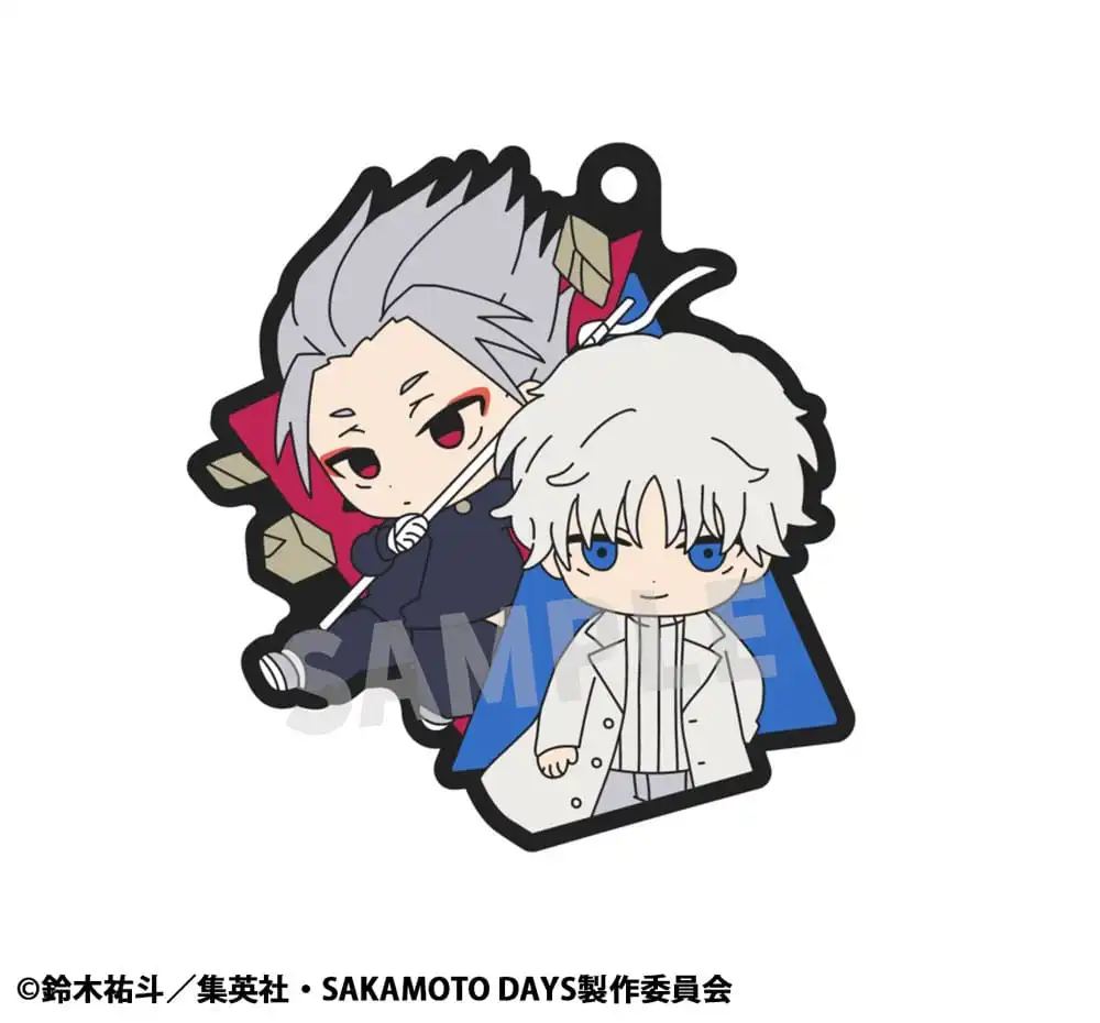 Sakamoto Days Rubber Mascot Buddycolle Rubber Charms Vol. 2 7 cm - 1 Unidade